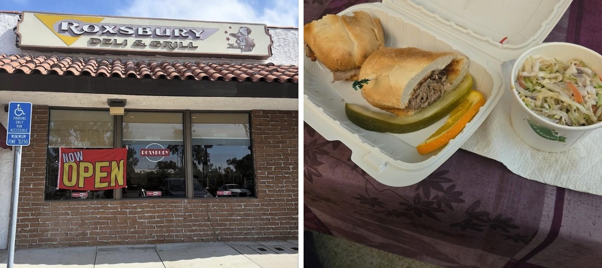 Roxsbury Deli & Grill Menu