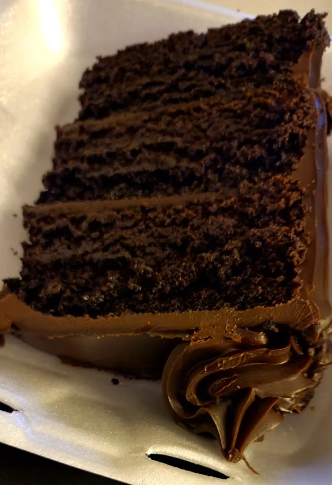 Blackout Chocolate Fudge Cake