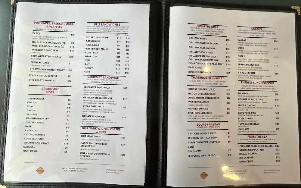 Roxsbury Deli & Grill Menu image 2